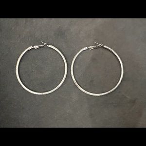 FREE 🆓 with Any Two Purchases - Large Sparkle Hood Earrings